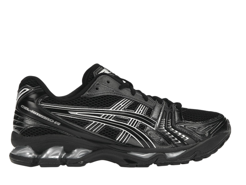 Asics Gel Kayano 14 Black Pure Silver
