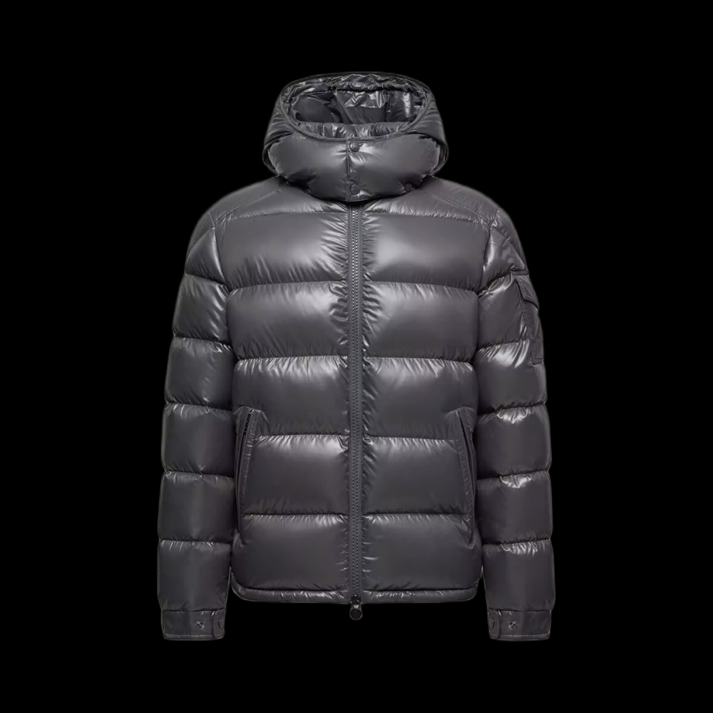 Moncler Grey Down Jacket