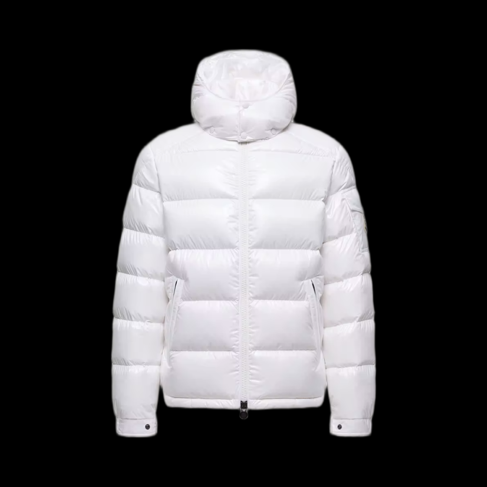 Moncler White Down Jacket