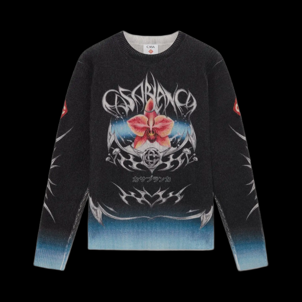 Casablanca Black Original Sweater