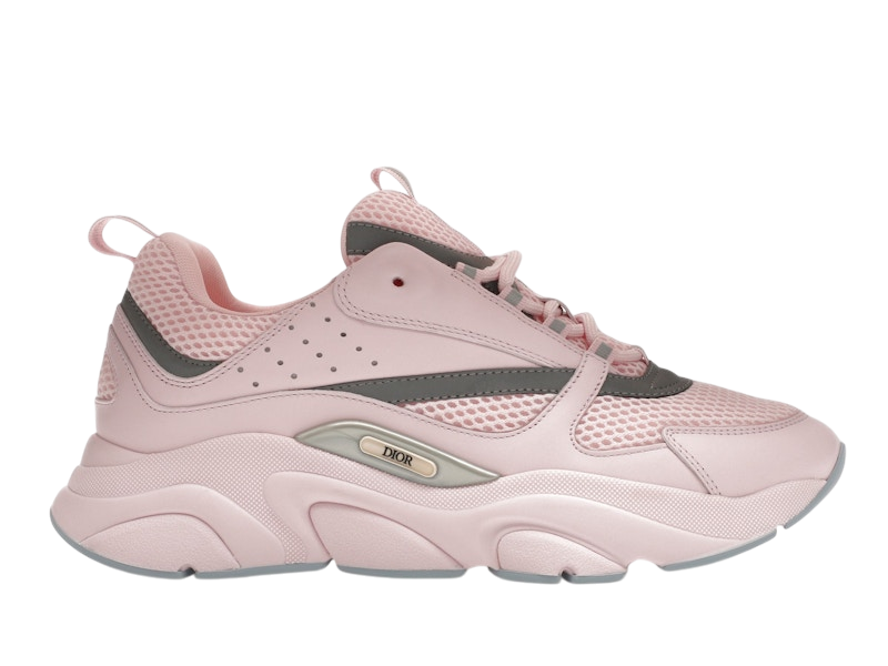 Dior B22 Pink Technical Mesh Pink Silver