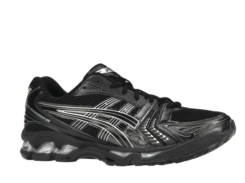 Asics Gel Kayano 14 Black Pure Silver