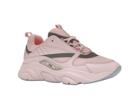Dior B22 Pink Technical Mesh Pink Silver