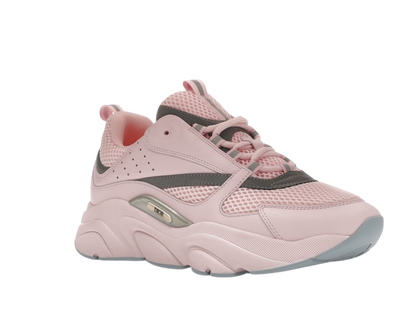 Dior B22 Pink Technical Mesh Pink Silver