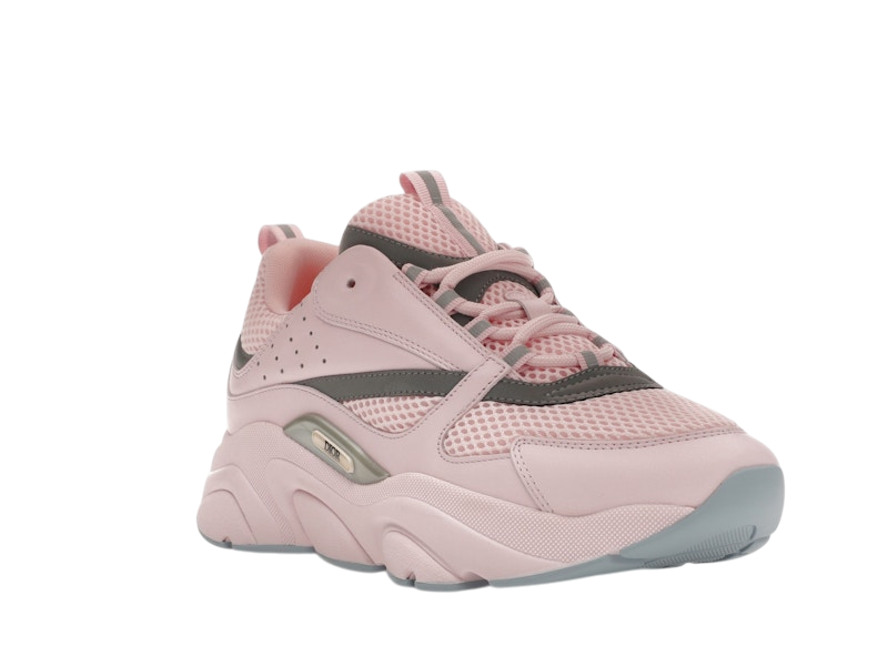 Dior B22 Pink Technical Mesh Pink Silver