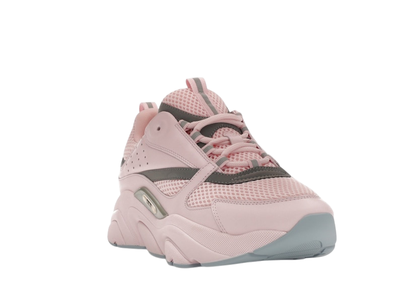 Dior B22 Pink Technical Mesh Pink Silver