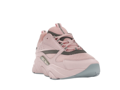 Dior B22 Pink Technical Mesh Pink Silver