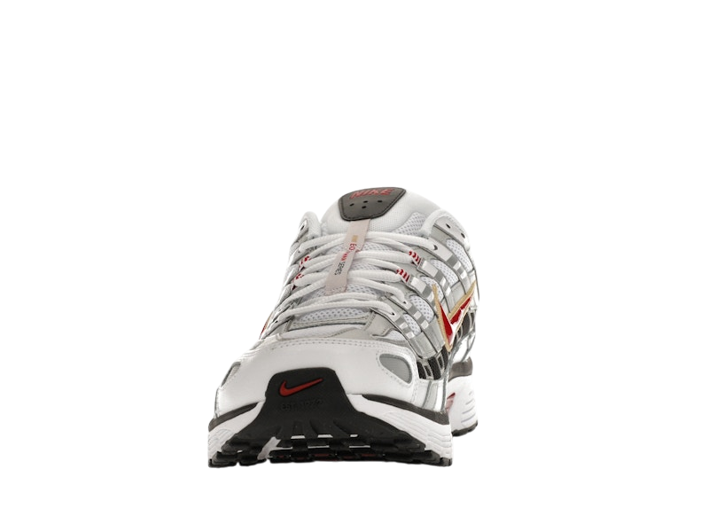 Nike P-6000 Platinum Varsity Red