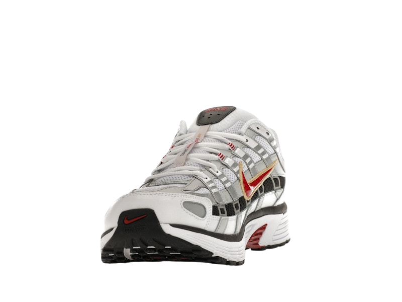 Nike P-6000 Platinum Varsity Red