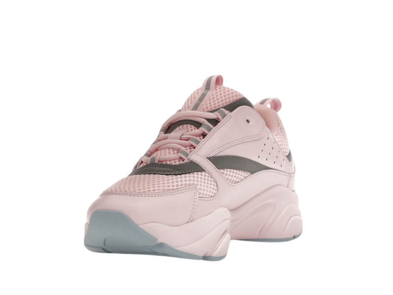 Dior B22 Pink Technical Mesh Pink Silver