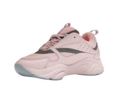 Dior B22 Pink Technical Mesh Pink Silver