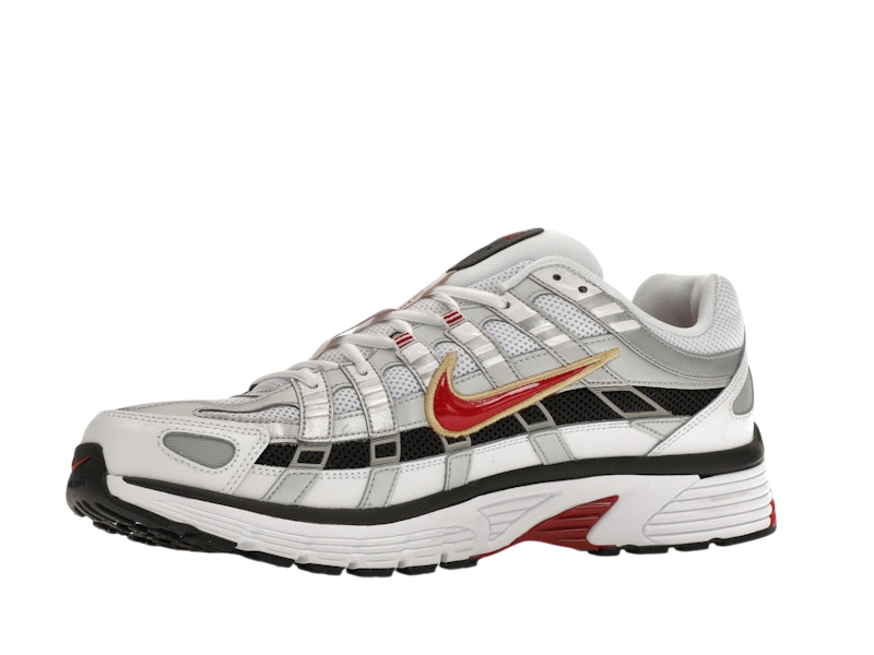 Nike P-6000 Platinum Varsity Red