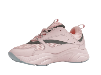 Dior B22 Pink Technical Mesh Pink Silver