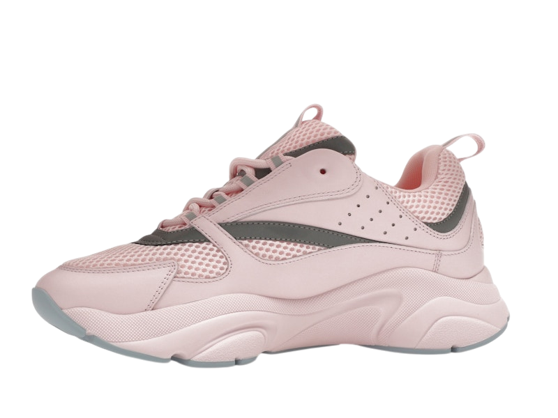 Dior B22 Pink Technical Mesh Pink Silver