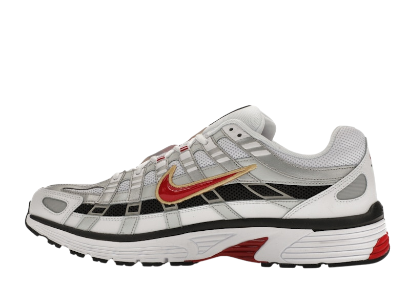 Nike P-6000 Platinum Varsity Red