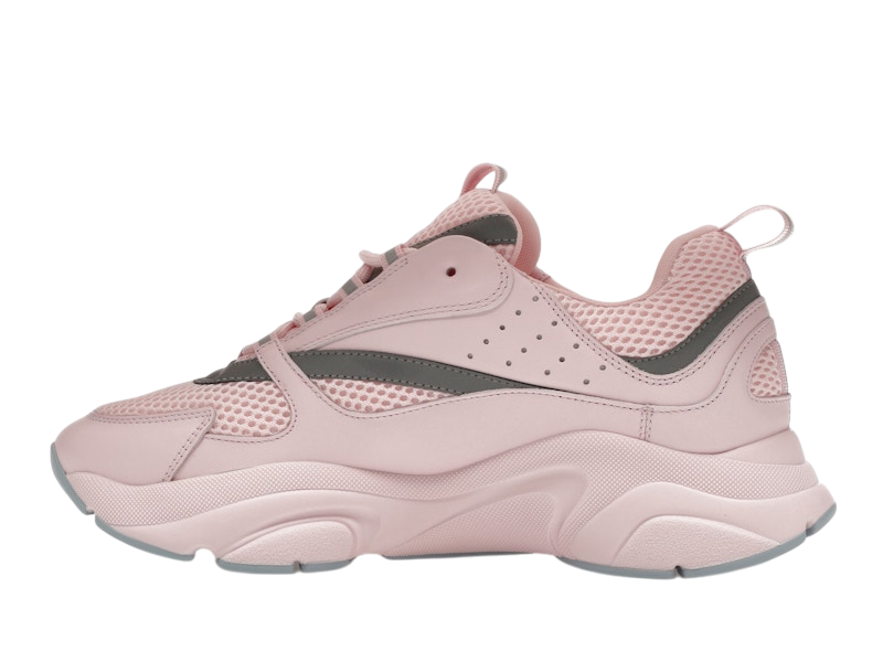 Dior B22 Pink Technical Mesh Pink Silver