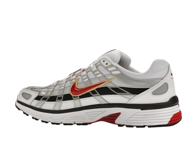 Nike P-6000 Platinum Varsity Red
