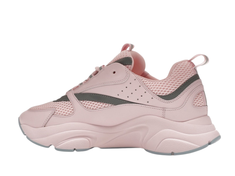 Dior B22 Pink Technical Mesh Pink Silver
