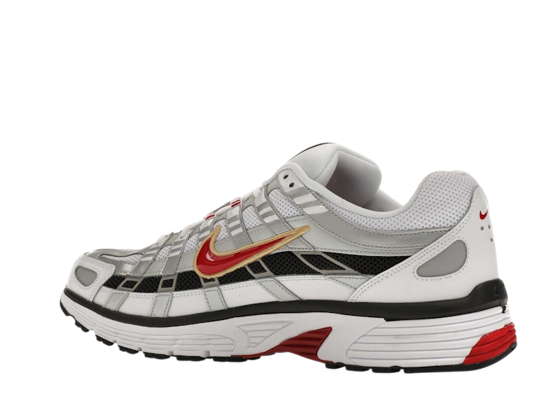 Nike P-6000 Platinum Varsity Red