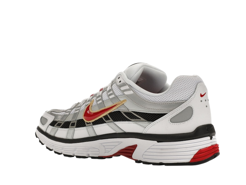Nike P-6000 Platinum Varsity Red