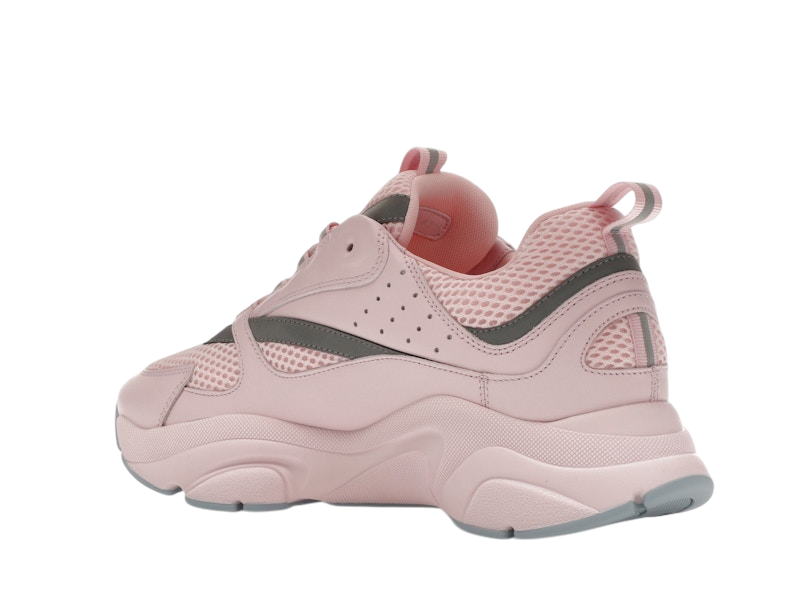 Dior B22 Pink Technical Mesh Pink Silver