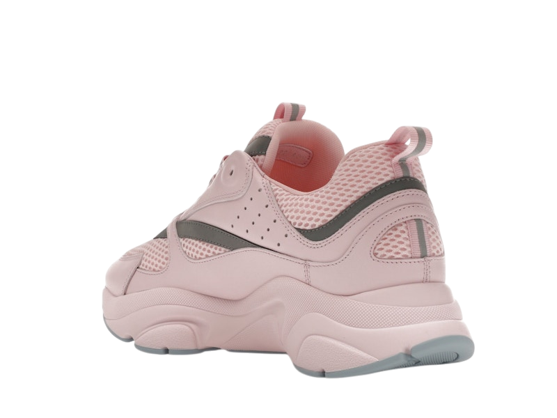 Dior B22 Pink Technical Mesh Pink Silver