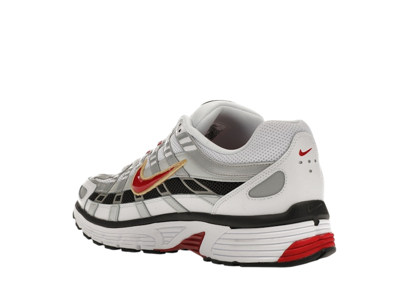 Nike P-6000 Platinum Varsity Red