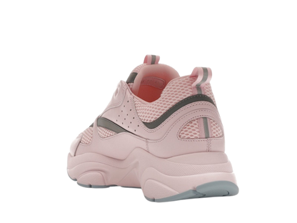Dior B22 Pink Technical Mesh Pink Silver