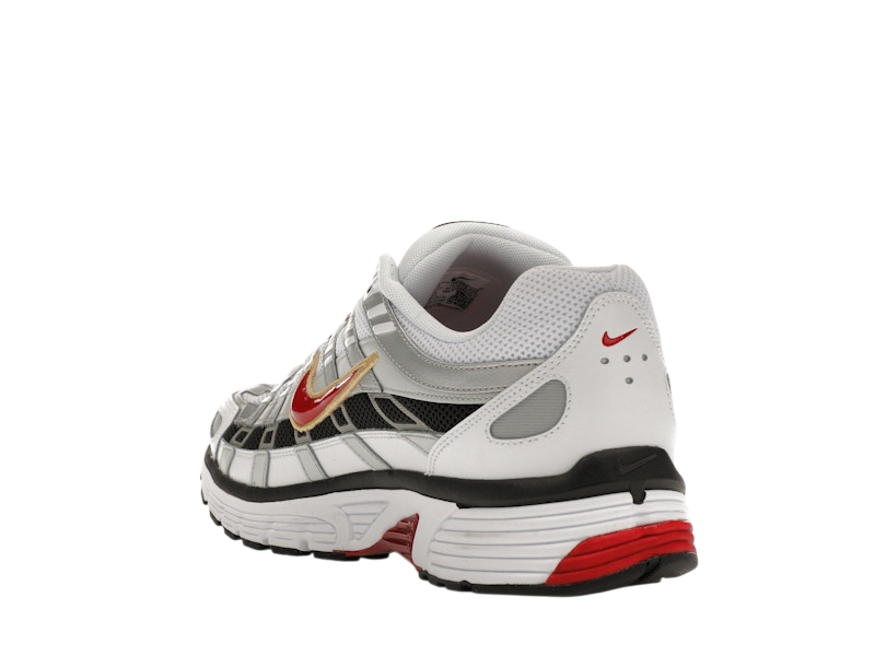 Nike P-6000 Platinum Varsity Red