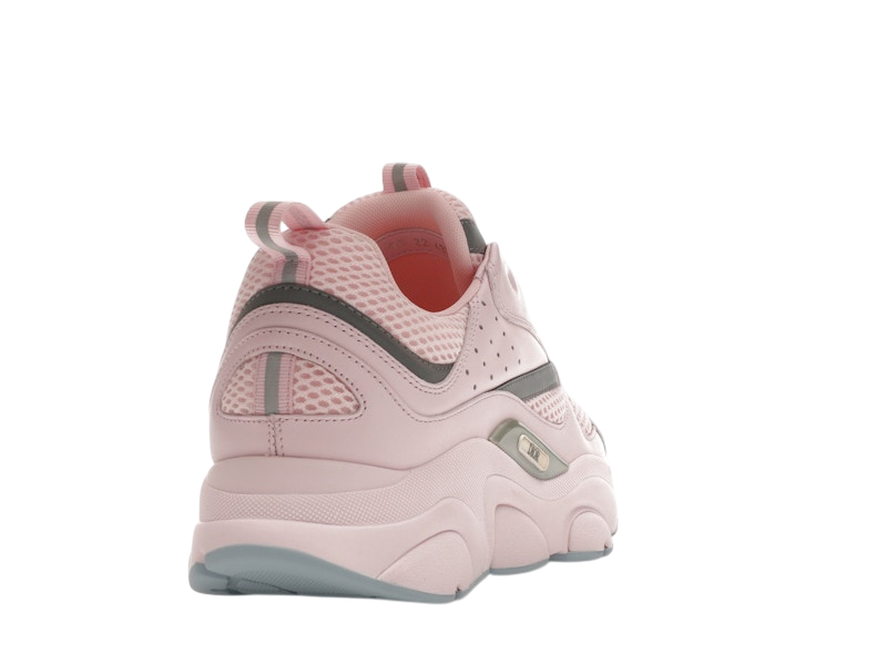 Dior B22 Pink Technical Mesh Pink Silver