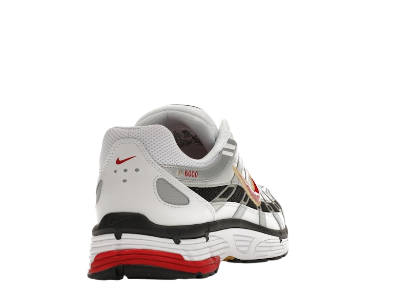 Nike P-6000 Platinum Varsity Red