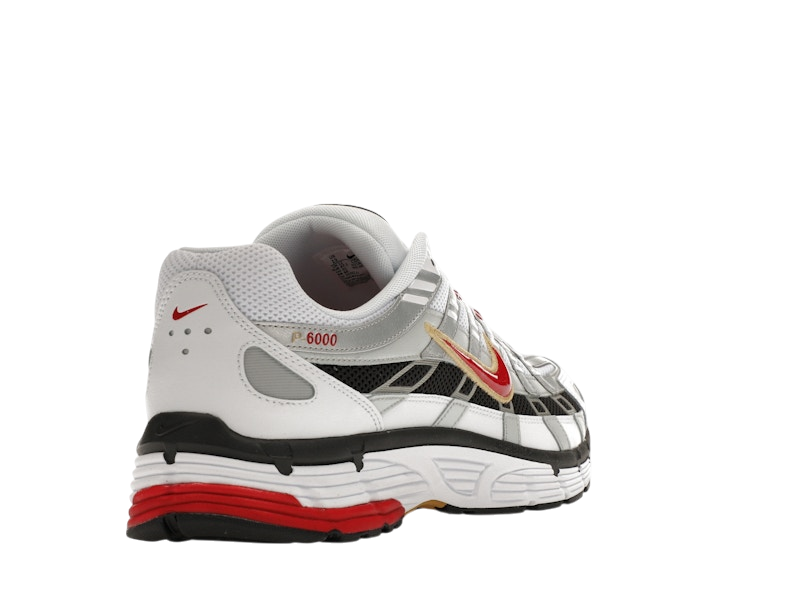 Nike P-6000 Platinum Varsity Red