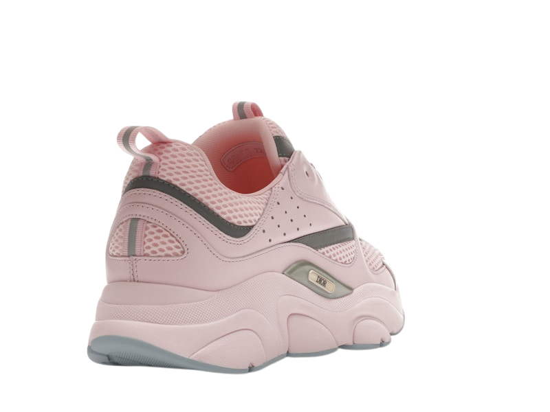 Dior B22 Pink Technical Mesh Pink Silver