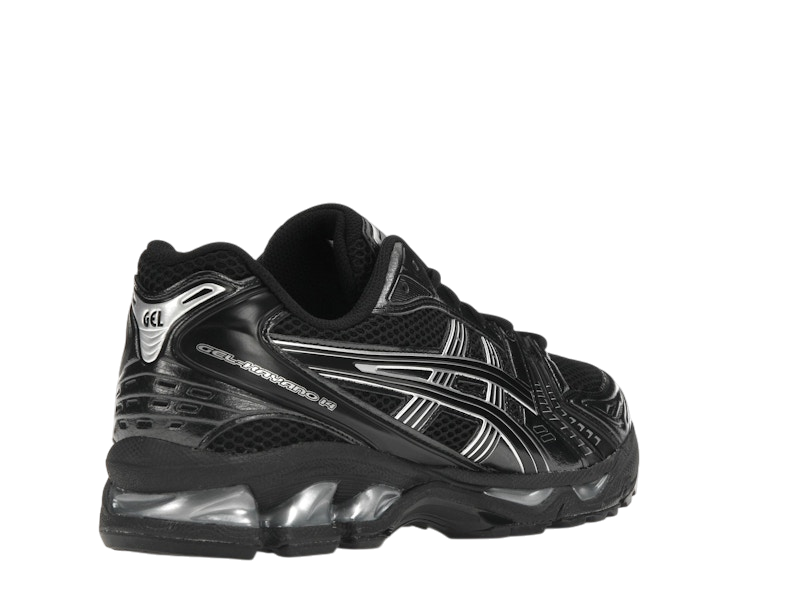 Asics Gel Kayano 14 Black Pure Silver