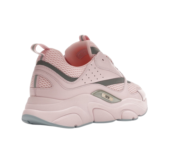 Dior B22 Pink Technical Mesh Pink Silver