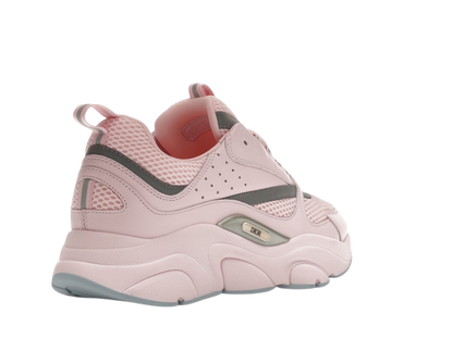 Dior B22 Pink Technical Mesh Pink Silver