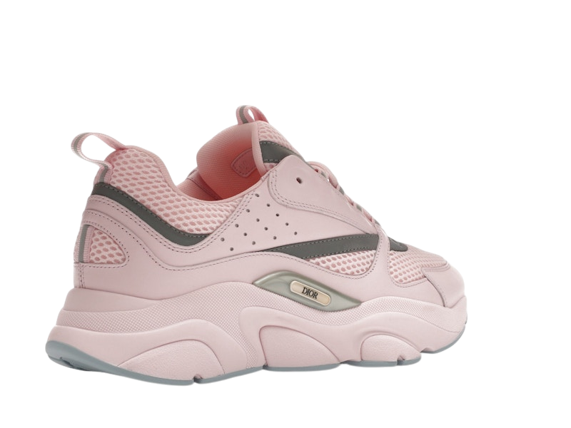 Dior B22 Pink Technical Mesh Pink Silver
