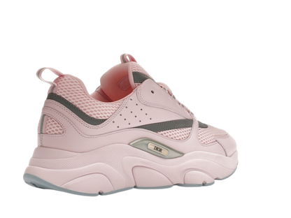 Dior B22 Pink Technical Mesh Pink Silver