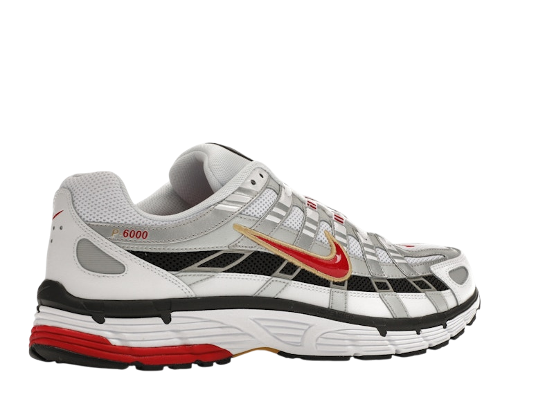 Nike P-6000 Platinum Varsity Red