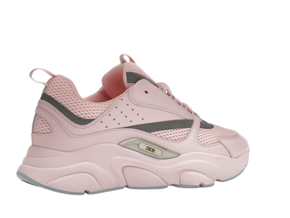 Dior B22 Pink Technical Mesh Pink Silver